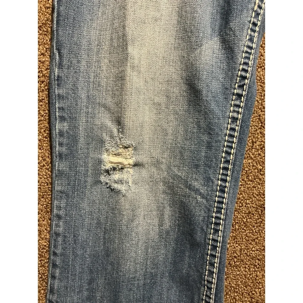 Rock & Roll Cowboy Jeans 36x32 Distressed Boot Cut MOD1612 Rodeo